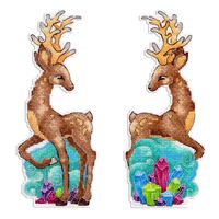 Набор для вышивания на пластиковой канве "Серебряное копытце" (80х200 мм)