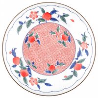 Тарелка мелкая фарфоровая "Изобилие" (191х28 мм)