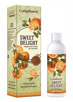 Подарочный набор "Sweet Delight" (гель для душа, мочалка)