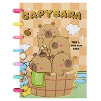 Блокнот "Капибары в тазу" (А5)