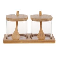 Набор банок для сыпучих продуктов "Эко" (2 шт.)