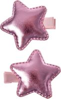 Набор заколок для волос "Звёздочки" (розовый)