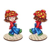 Набор для вышивания на пластиковой канве "Гунька с подставкой" (90х130 мм)