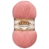 Пряжа "Angora Gold №144" (100 г; 550 м; старо-розовый)