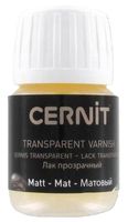Лак для полимерной глины матовый "Cernit" (30 мл)