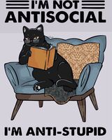 Картина по номерам "Умный кот" (400х500 мм)