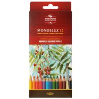 Набор карандашей цветных акварельных "Mondeluz" (12 цветов)