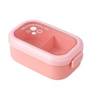 Ланч-бокс "Счатливое время" (розовый)