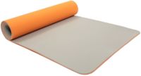 Коврик для йоги "SF 0403" (183x61x0,6 см; оранжево-серый)