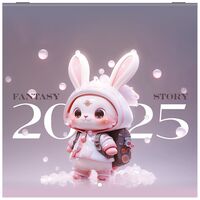 Календарь настенный на 2025 год "Fantasy Story" (22,5х22,5 см)