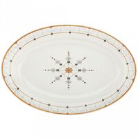 Блюдо фарфоровое "Алдан" (307х208х35 мм)