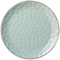 Тарелка керамическая "Отражение" (240 мм; зелёная мята)