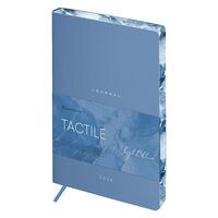 Ежедневник датированный на 2025 "Tactile. Light blue" (А5; голубой)