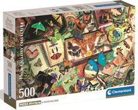 Пазл "Коллекционер бабочек" (500 элементов)