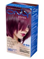Гель-краска для волос "Estel Only" тон: 5/65, светлый фиолетово-красный шатен