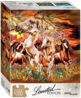 Пазл "Найди 16 лошадей" (1000 элементов)