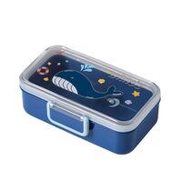 Ланч-бокс "Большой Кит" (синий)