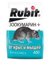 Смесь зерновая от крыс и мышей "Зоокумарин+" (400 г)