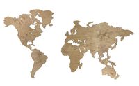 Подложка для карты мира (L; венге; 105x60 см)