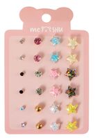 Серьги "Stars" (12 пары)
