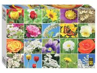 Пазл "Цветы. Коллаж" (2000 элементов)