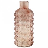 Ваза стеклянная "Альхес" (26,5 см; мокко)