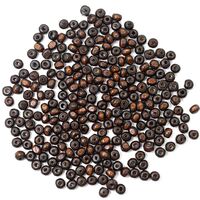 Бусины деревянные (5 мм; коричневый; 250 шт.)