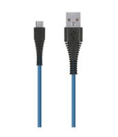 Дата-кабель Smartbuy USB – micro USB 2A (2 м; синий)