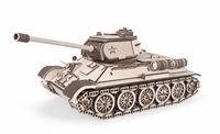 Сборная деревянная модель "Танк Т-34-85"