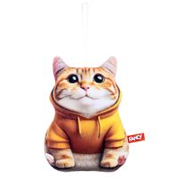 Мягкая игрушка "Кот в капюшоне" (21 см)