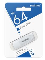 USB Flash Drive 64Gb Smartbuy Scout White