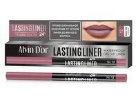 Карандаш для губ "Lastingliner" тон: 12, розово-серый