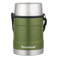 Термос для еды 1,2 л "Ribbed" (оливковый)