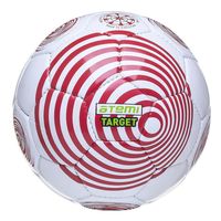 Мяч футбольный Atemi "Target" №5 (бело-красный)