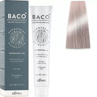 Крем-краска для волос "Baco" тон: 9.02, очень светлый блондин натурально-фиолетовый