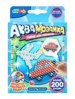 Аквамозаика "Самолёт и машинка"