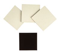 Холсты на магните "Art Classic" (7,5х7,5 см; хлопок; 4 шт.)