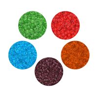 Набор бисера 10/0 "Preciosa №069" (5 цветов)