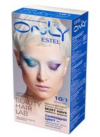 Гель-краска для волос "ESTEL ONLY" тон: 10/1, светлый пепельный блондин