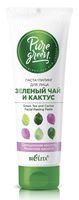 Пилинг-паста для лица "Зеленый чай и кактус" (75 мл)