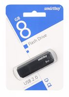 USB Flash Drive 8Gb SmartBuy Clue Black (SB8GBCLU-K)