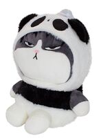 Мягкая игрушка "Котик в кигуруми Панды" (23 см)