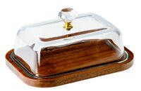 Масленка деревянная "Style" (182х133х60 мм)