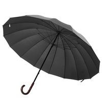 Зонт-трость (черный; арт. RS 2)