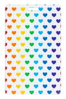 Чехол для магнитной карты "Multicolored Hearts"
