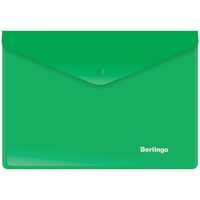 Папка-конверт "Berlingo" (А5; зеленая)