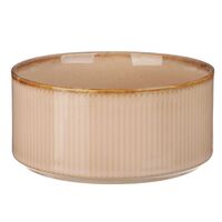 Салатник керамический "Кантри" (590 мл; бежевый)