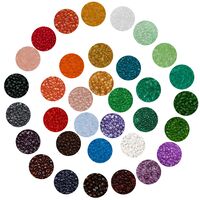 Набор бисера 11/0 "Прозрачный" (34 цвета)