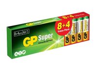 Батарейка GP Super Alkaline 15A8/4ЕТ-2ЕРВ12 (12 шт.)