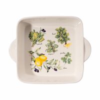 Форма для запекания фарфоровая "Lemon" (275х220х60 мм)